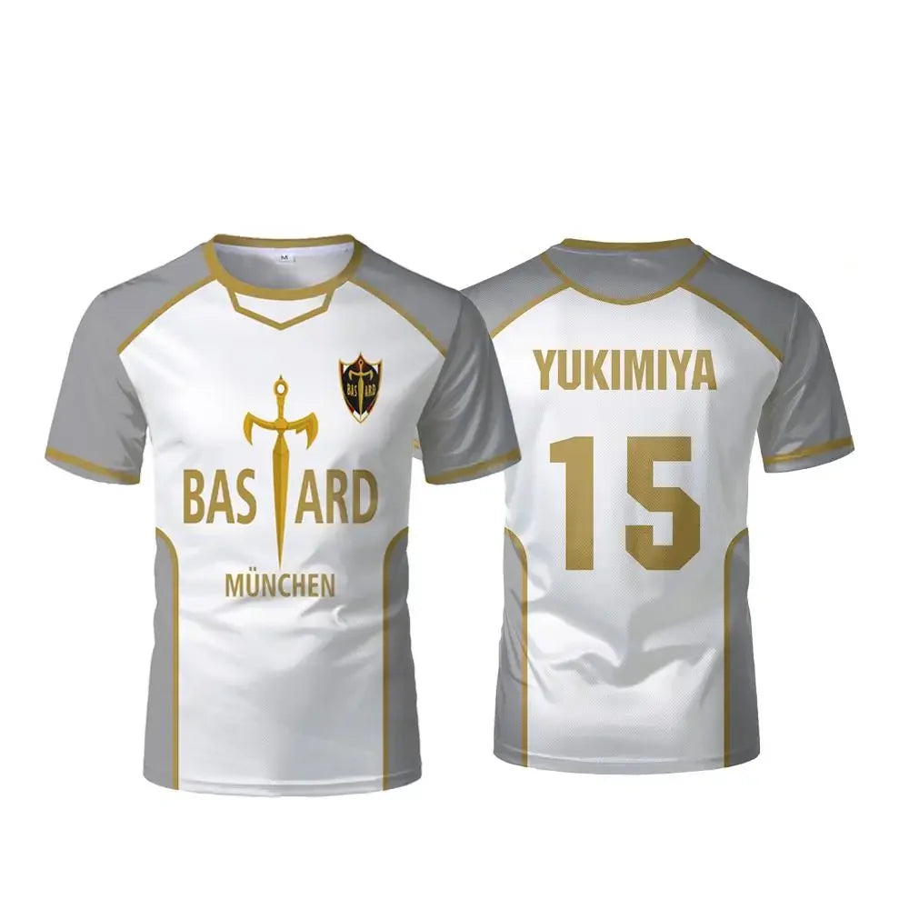 Maillot Anime Bastard München Blanc
