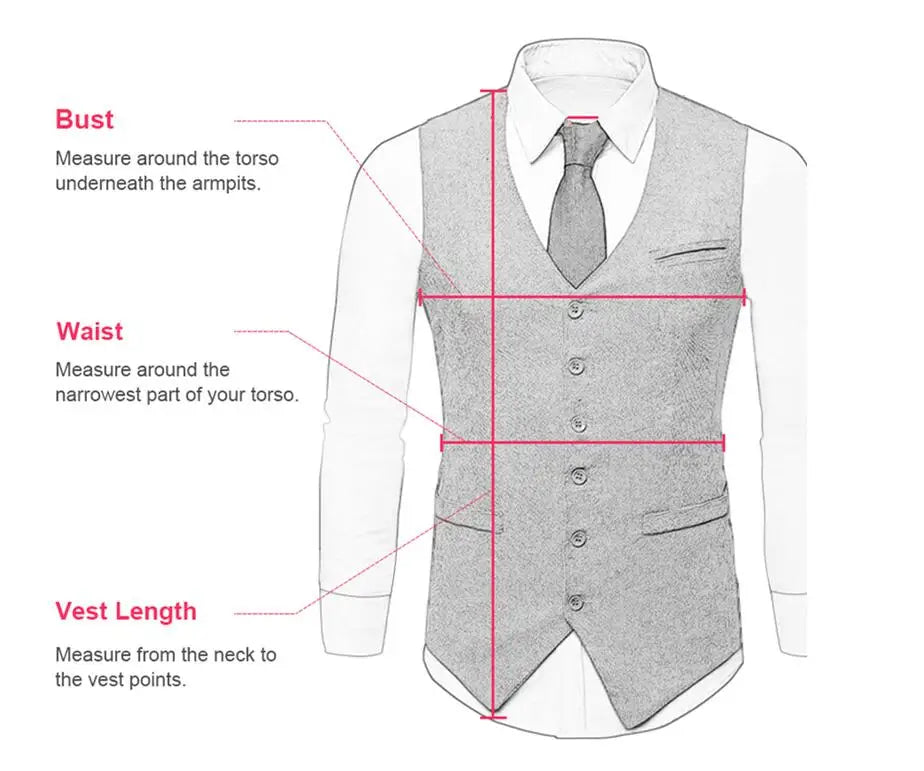 Men's Vest Lapel Double-Breasted Suede Vintage   Western Cowboy Waistcoat  For Jacket For Men