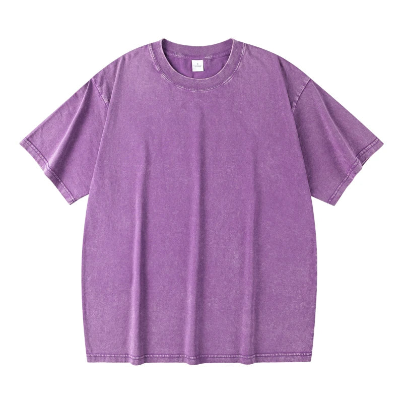 T-shirt Vintage délavé - Style Harajuku