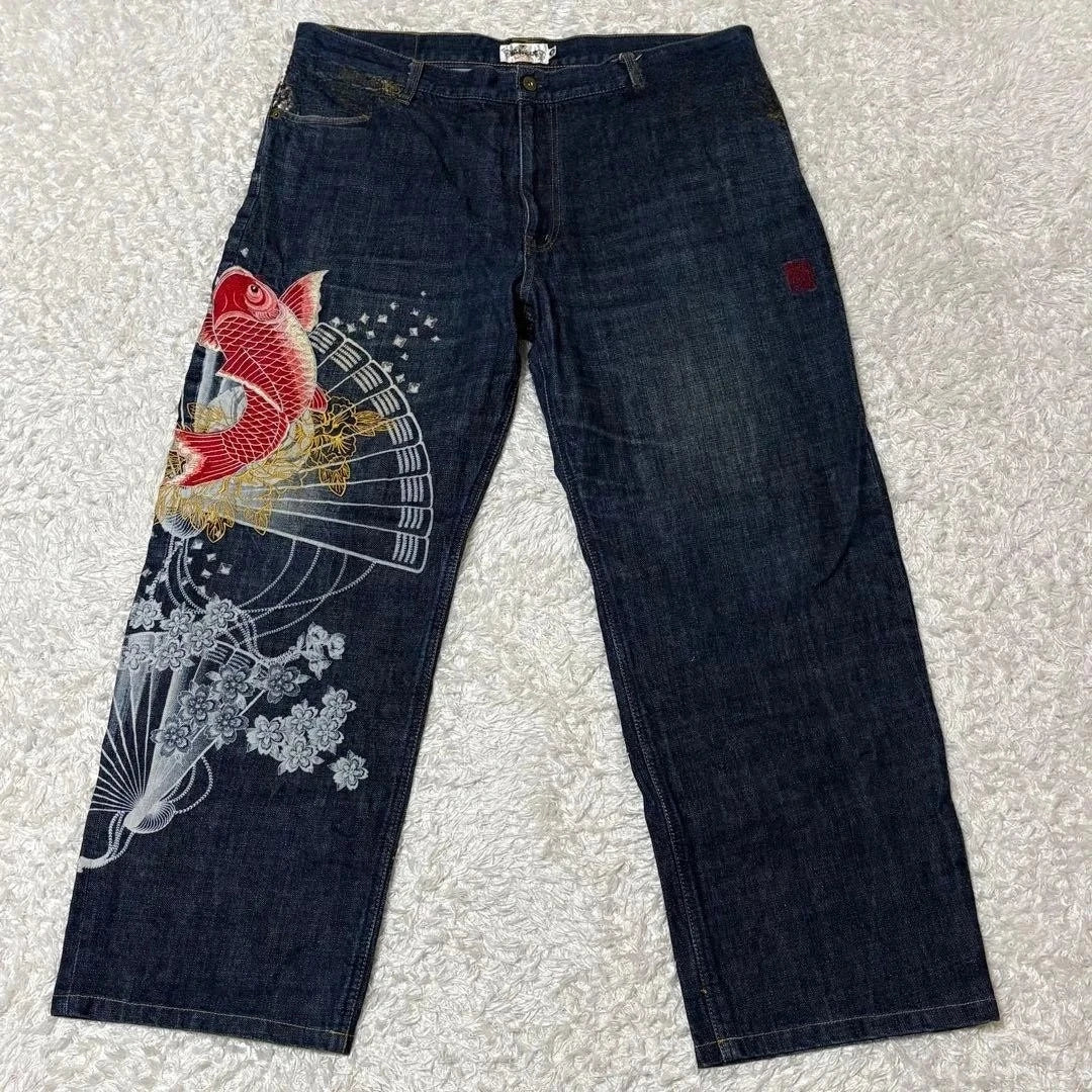 Jean Selvedge Indigo Naturel Retro Y2K