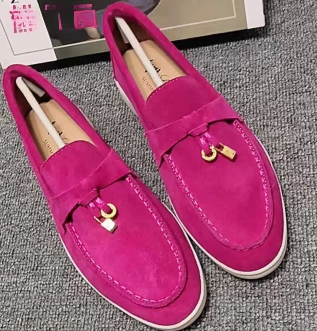 Femme chaussures aucun adulte autres femmes couture en caoutchouc appartements mocassins réel