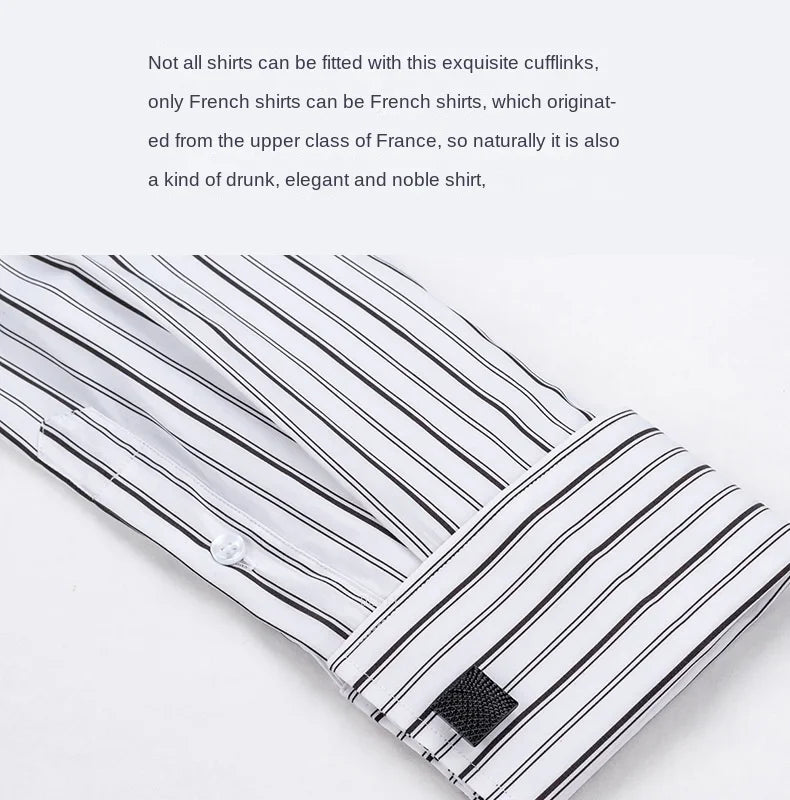 Chemise ML Slim Windsor Cufflinks Rayee