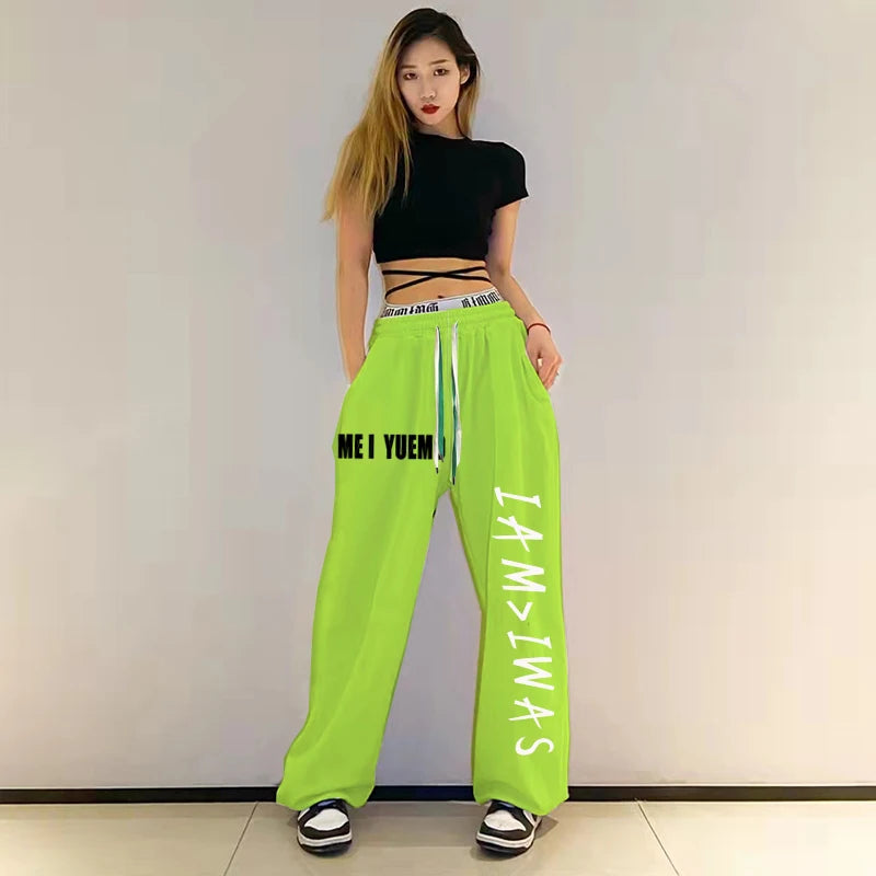 Pantalon Jazz Imprimé Ample Femme