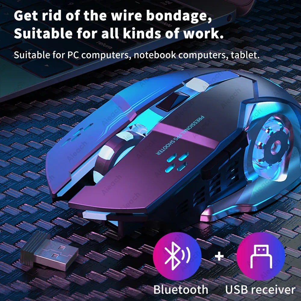 Souris Gaming "Obsidian" - Triple Mode & RGB