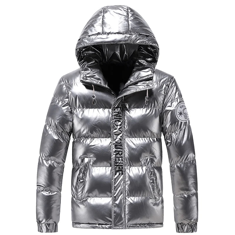 Veste Matelassee Hiver Brillante Hoodie