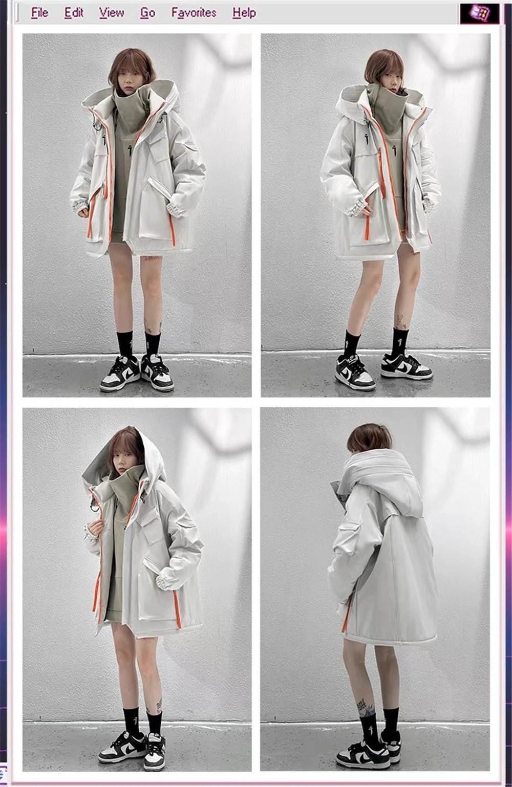 Parka BYBB Tactique Multi-Poches Mixte