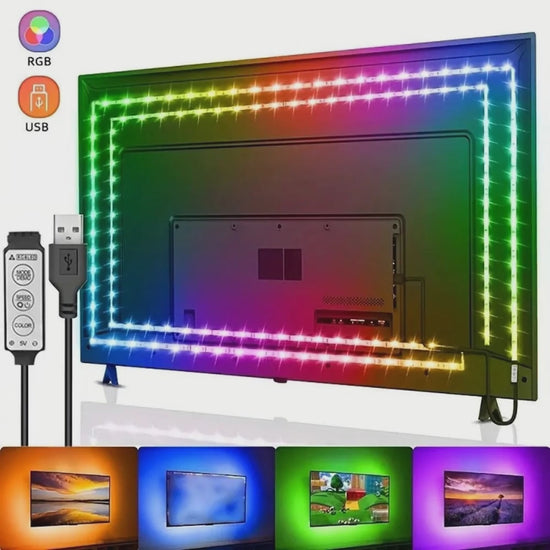 Bande LED Rétroéclairage TV - vidéo publicitaire