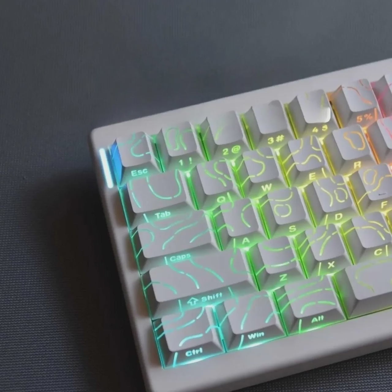 Set Touches PBT Neon Glow - vidéo publicitaire